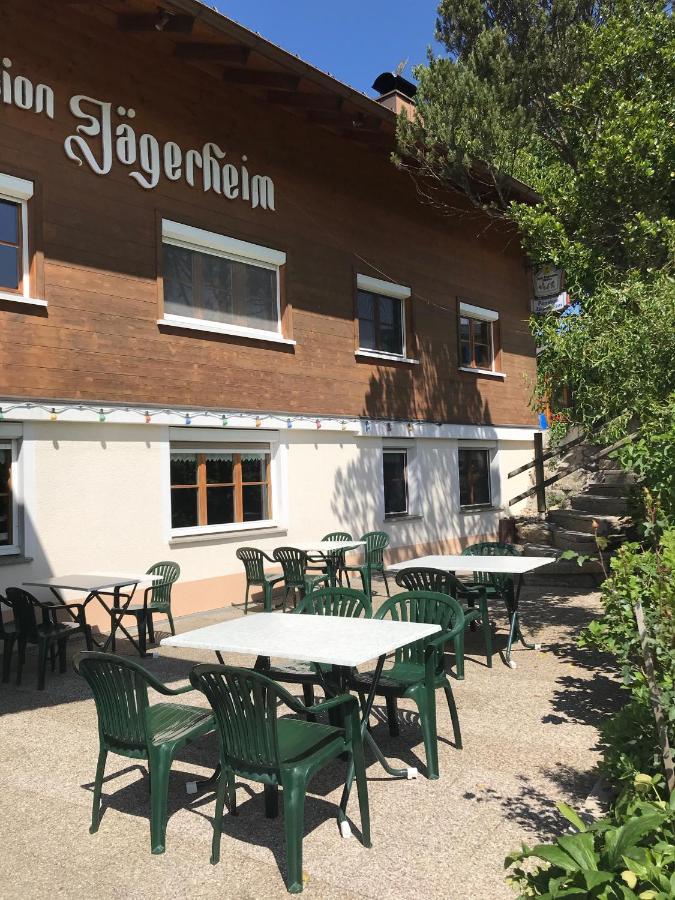 Pension Jagerheim Крумбах Экстерьер фото